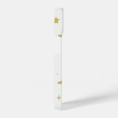 ⭐ White Phone Case with Big Yellow “M” & Stars iPhoneケース (右側面)