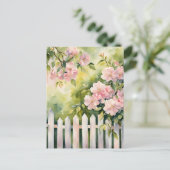 White Picket Fence ポストカード (スタンド正面)