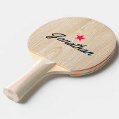 White Pine Vintage Star Signature 卓球ラケット (正面アングル)