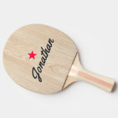 White Pine Vintage Star Signature 卓球ラケット (横)