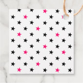 White Pink Last Rodeo Bachelorette Party フェイバータグ (裏面)