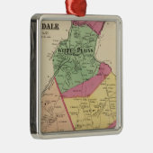 White PlainsのScarsdaleの町 メタルオーナメント (右)