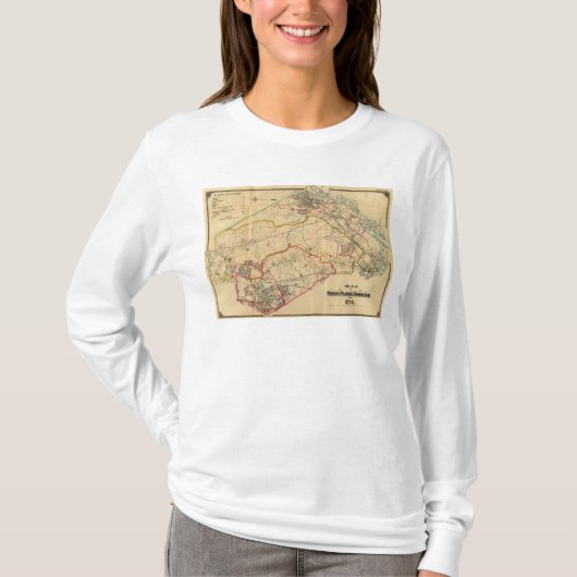 White Plains、ハリスン、ライ、ニューヨーク Tシャツ (正面)