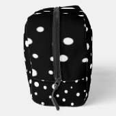 White Polka Dots on Black ドップキット (右)
