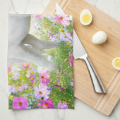 White Pony Unicorn キッチンタオル (四つ折り)