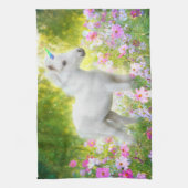 White Pony Unicorn キッチンタオル (縦)