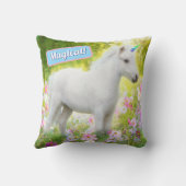 White Pony Unicorn クッション (裏面)