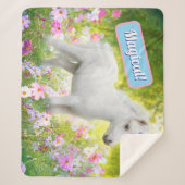 White Pony Unicorn シェルパブランケット (正面)