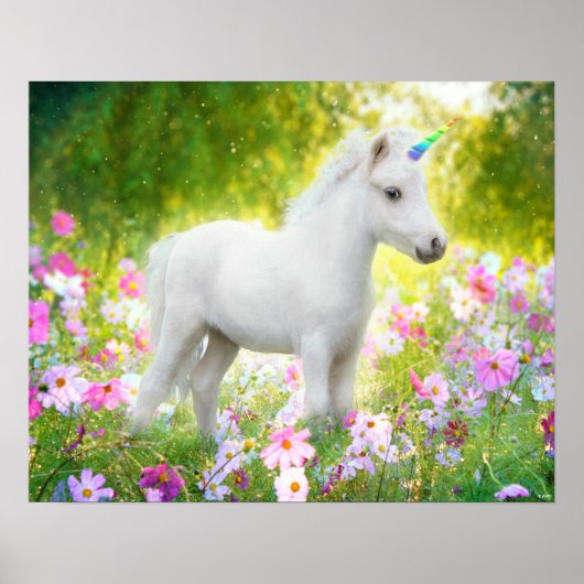 White Pony Unicorn ポスター (正面)