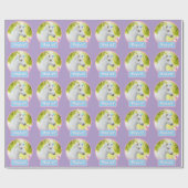 White Pony Unicorn ラッピングペーパー (フラット)