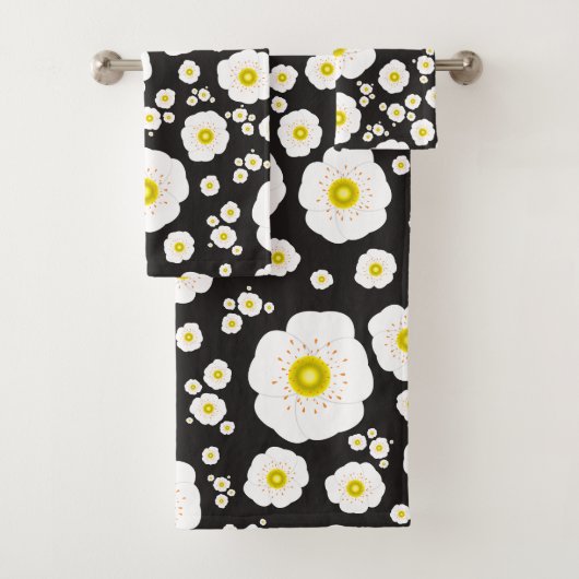 White Poppies Bath Towel Set バスタオルセット (インサイチュ)