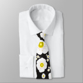 White Poppies Neck Tie ネクタイ (タイ)