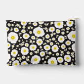 White Poppies Small Zipper Pouch アクセサリーポーチ (裏面)