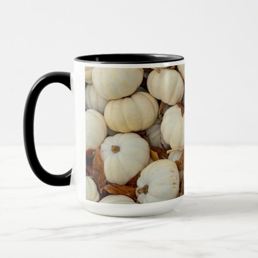 White Pumpkin Combo Mug マグカップ (左)