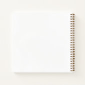 White QR | Modern Minimal Business Design ノートブック (裏面)