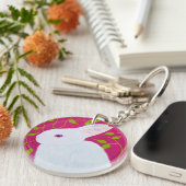 White Rabbit キーホルダー (正面右)