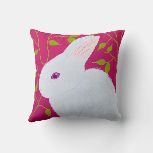 white rabbit クッション (裏面)