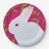white rabbit ペーパープレート (正面)