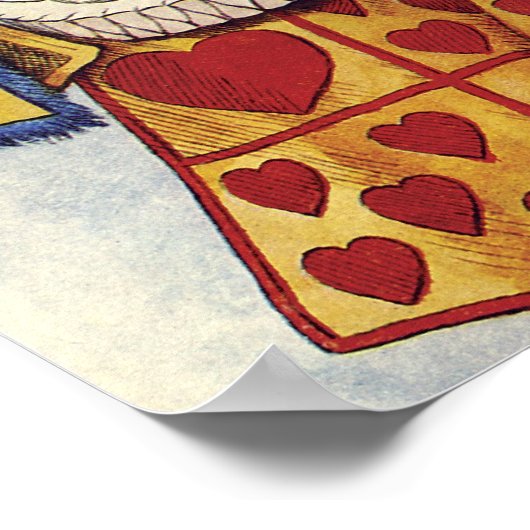 WHITE RABBIT ポスター (角)