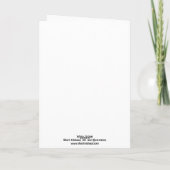 White Rabbit card カード (裏面)