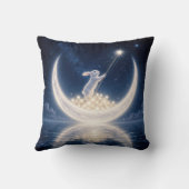 White Rabbit Collecting Stars クッション (裏面)