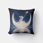 White Rabbit Collecting Stars クッション (正面)