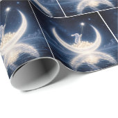 White Rabbit Collecting Stars ラッピングペーパー (ロールコーナー)