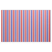 White Red Blue Stripes Pattern   ファブリック (ヤード)