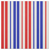 White Red Blue Stripes Pattern   ファブリック (見本)