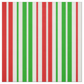 White Red Green Stripes Pattern   ファブリック (見本)