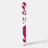 White & Red Star - Bold Contrast "God Is Love" Case-Mate iPhoneケース (裏面 / 左)