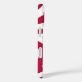 White & Red Star - Bold Contrast "God Is Love" Case-Mate iPhoneケース (裏面 / 右)