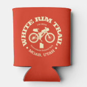 White Rim Trail (サイクリング) 缶クーラー (裏面)