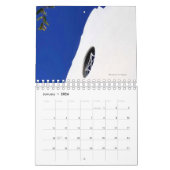 White Rooftops - 2026 Twelve Month Calendar カレンダー (1月 2026)