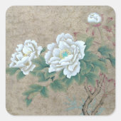 White Rose スクエアシール (正面)