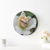 White Rose ラージ壁時計 (ホーム)