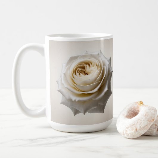  White Rose Classic Mug  コーヒーマグカップ (ドーナツ)