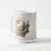  White Rose Classic Mug  コーヒーマグカップ (正面左)