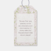 White Rose Classic Wedding ギフトタグ (裏面)