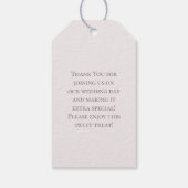 White Rose Classic Wedding ギフトタグ (裏面)