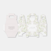 White Rose Classic Wedding フェイバーボックス (折り畳みなし)