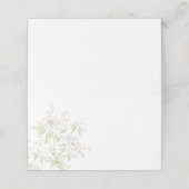 White Rose Classic Wedding プレイスカード (外部開封)