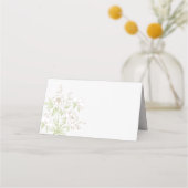 White Rose Classic Wedding プレイスカード (正面)