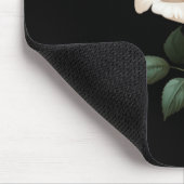 White Rose Graphic マウスパッド (コーナー)