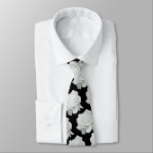 White Rose Petals Necktie ネクタイ (タイ)