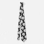 White Rose Petals Necktie ネクタイ (裏面)