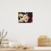White Rose Photography Poster ポスター (キッチン)