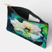 White Rose Zipper Pouch アクセサリーポーチ (見開き)