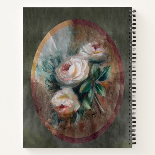 White Roses ノートブック (裏面)