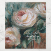 White Roses ワインラベル (シングルラベル)